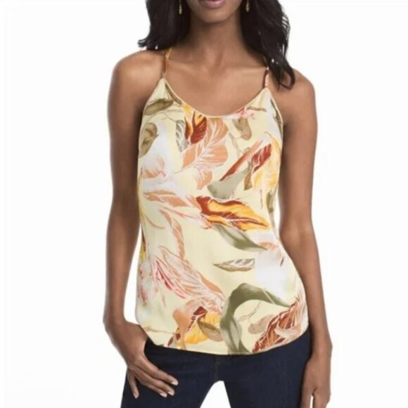 White House Black Market Tops - White House Black Market Floral Sleeveless Camisole Size XS